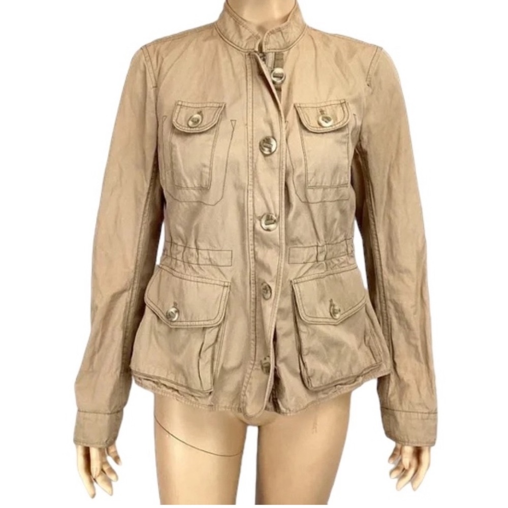 LOFT cargo jacket size XSP. Khaki color.